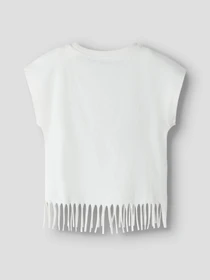 Футболки и поло Name it VALONE CAPSL SHORT TOP модель 13228185_Cloud Dancer Lemonade Фото