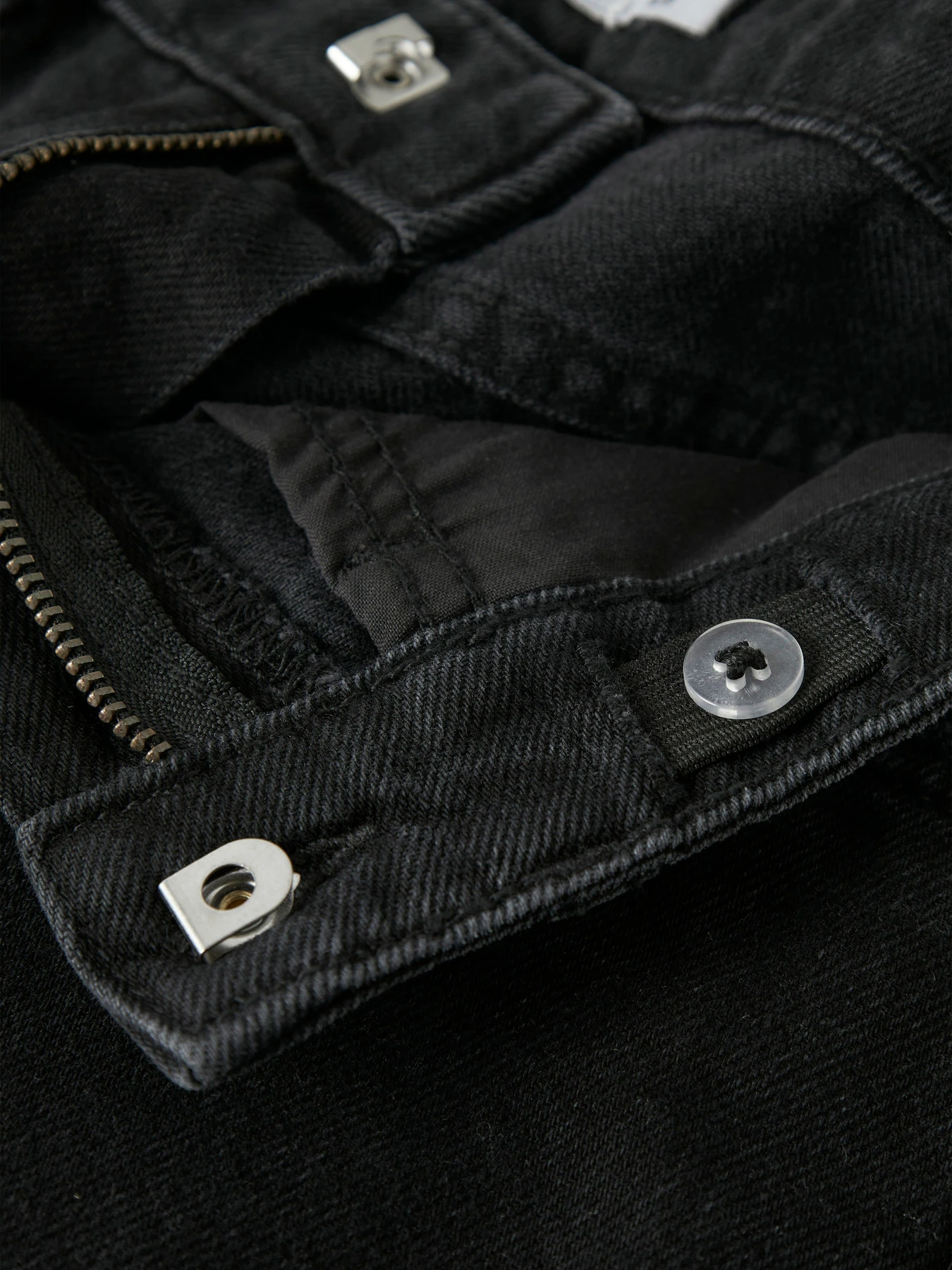 Шорты Name it BELLA WIDE DNM SHORTS модель 13240207_Black Denim Фото