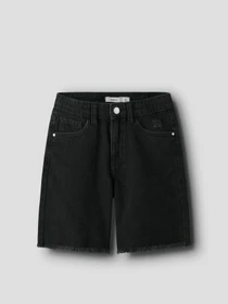 Шорты Name it BELLA WIDE DNM SHORTS модель 13240207_Black Denim Фото