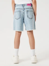 Шорты Name it BELLA WIDE DNM SHORTS модель 13240207_Light Blue Bleached Denim Фото