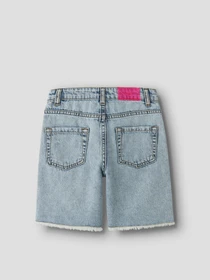 Шорты Name it BELLA WIDE DNM SHORTS модель 13240207_Light Blue Bleached Denim Фото