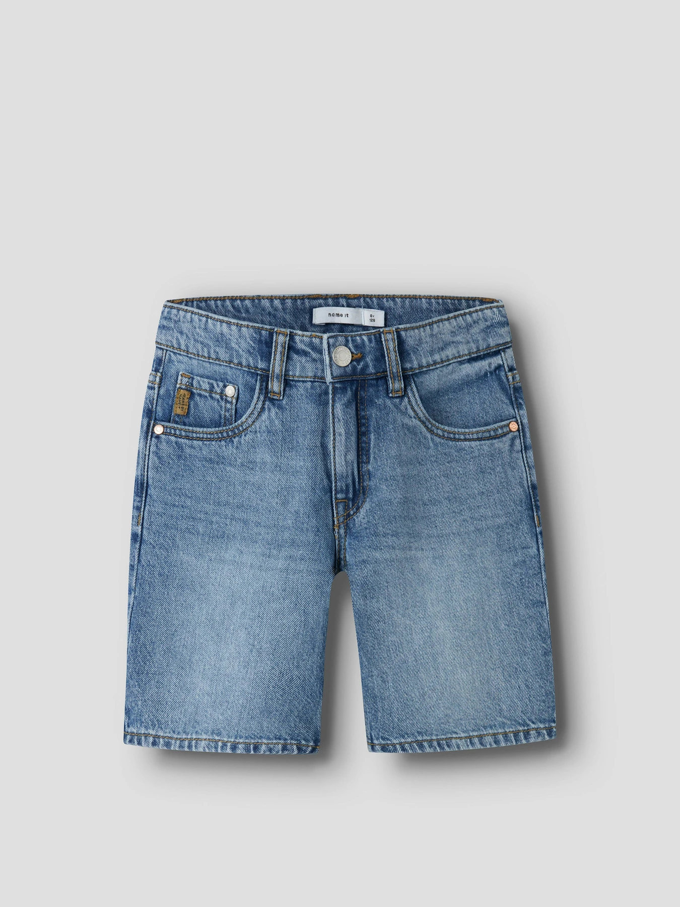 Шорты Name it RYAN REG DNM SHORTS модель 13240777_Denim Blue Фото