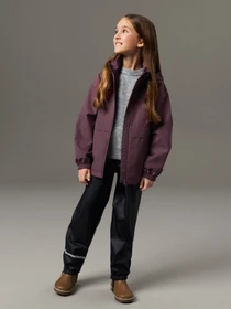 Куртки та дублянки Name it MIZZLE RAIN JACKET модель 13248919_Plum Wine Фото