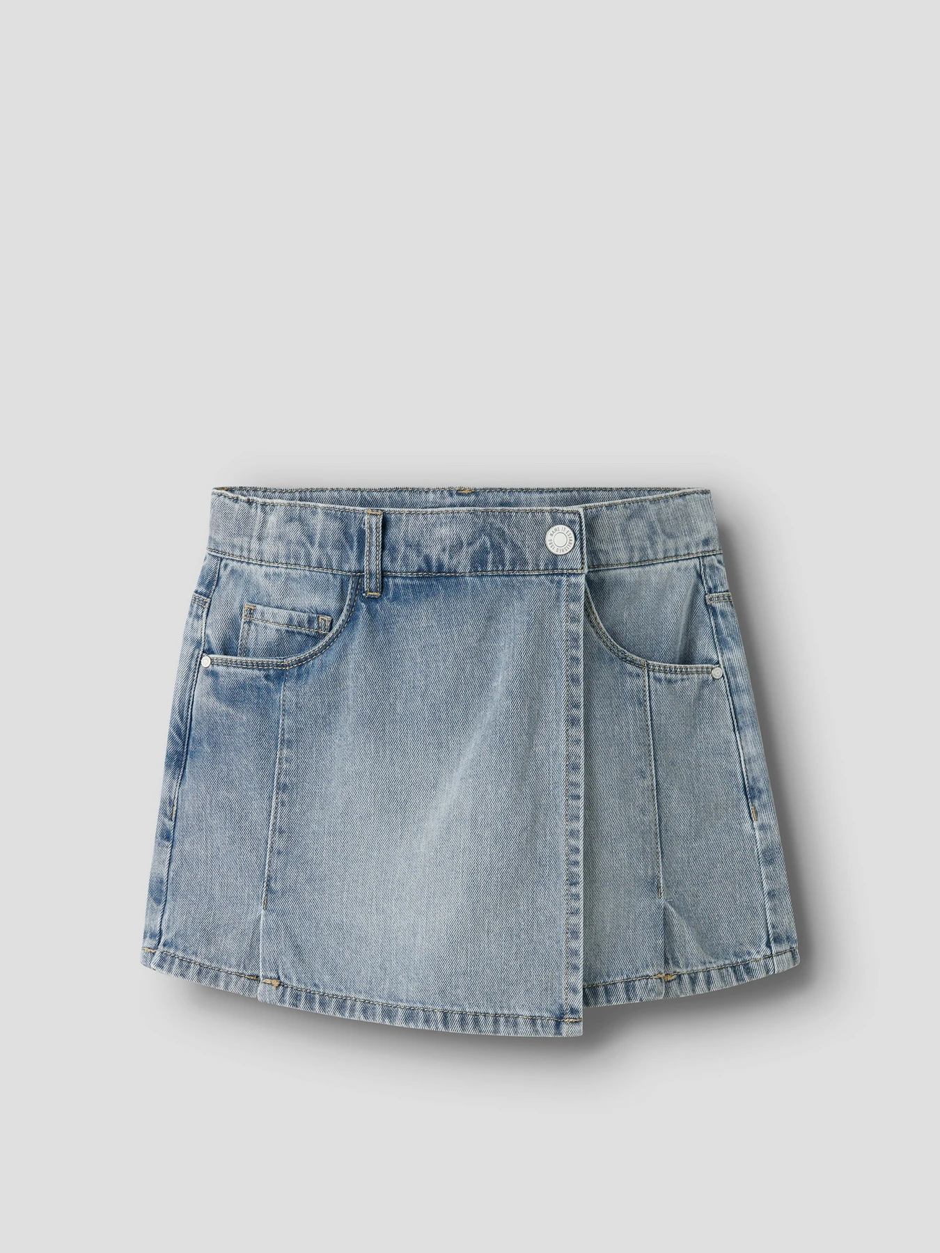 Юбки Name it ALMA DNM SKORT модель 13252295_Medium Blue Denim Фото