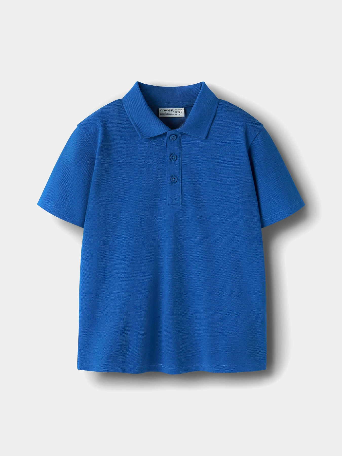 Футболки і поло Name it HANNI SS NREG POLO модель 13251000_Nautical Blue Фото