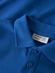 Футболки і поло Name it HANNI SS NREG POLO модель 13251000_Nautical Blue Фото