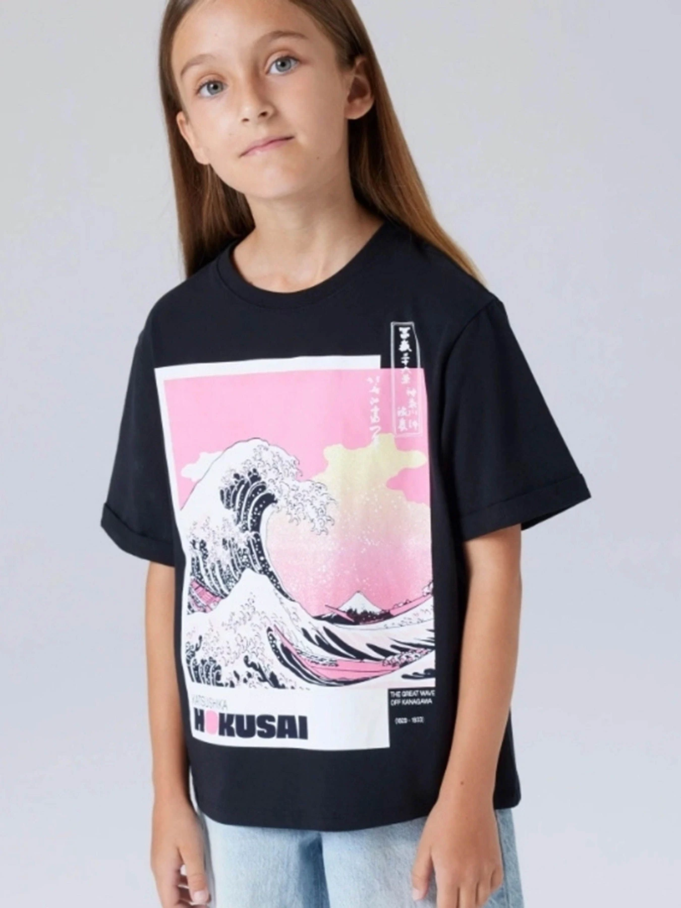 Футболки і поло Name it MYDA HOKUSAI SS NREG TOP BOX A модель 13255743_Black Футболки і поло Name it MYDA HOKUSAI SS NREG TOP BOX A модель 13255743_Black Фото