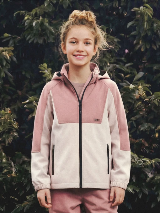Куртки и дубленки Name it ALFA08 SOFTSHELL JACKET модель 13259259_Wistful Mauve Фото