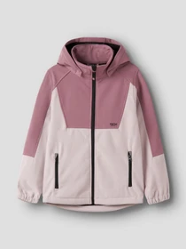 Куртки та дублянки Name it ALFA08 SOFTSHELL JACKET модель 13259259_Wistful Mauve Фото