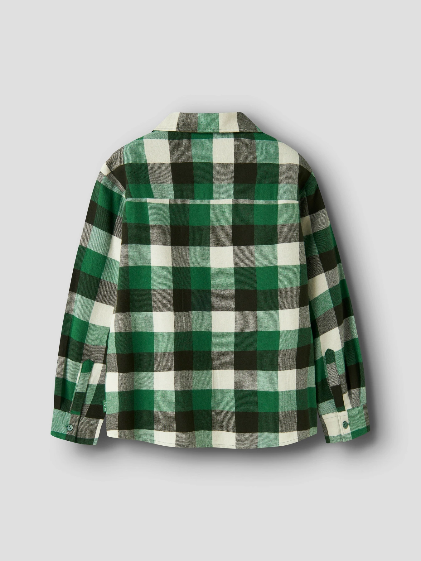 Рубашки Name it LEVIN LS OVERSHIRT модель 13258396_Verdant Green Фото