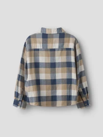 Рубашки Name it LEVIN LS OVERSHIRT модель 13258396_Vintage Indigo Фото