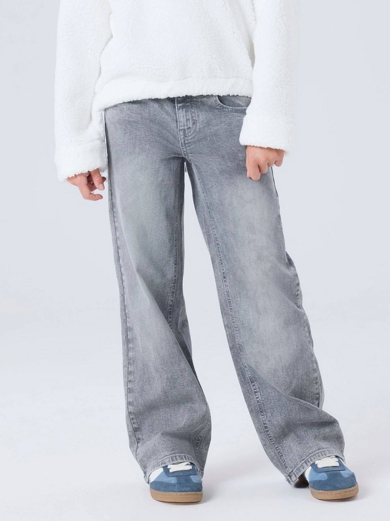 Джинсы Name it ROSE WIDE JEANS модель 13257851_Medium Grey Denim Джинсы Name it ROSE WIDE JEANS модель 13257851_Medium Grey Denim Фото