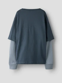 Худи и свитшоты Name it NASIM LS NREG TOP модель 13259205_Ombre Blue Фото