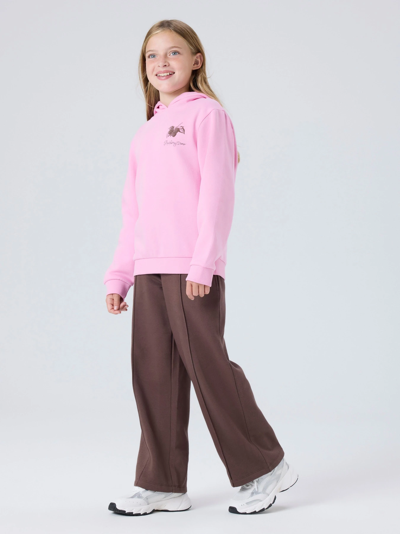 Брюки Name it ILLINA WIDE SWE PANT BRU PB модель 13256860_Shopping Bag Фото