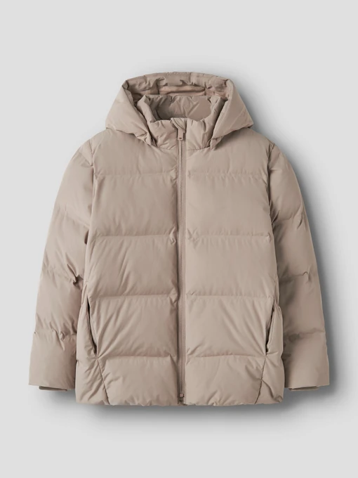 Куртки та дублянки Name it MUSK PUFFER JACKET TB модель 13244887_Silver Mink Фото