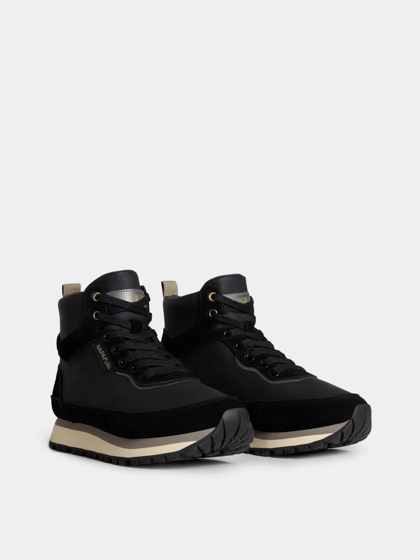 Ботинки и сапоги Napapijri Snowrun Leather City модель NP0A4HVT0411 Ботинки и сапоги Napapijri Snowrun Leather City модель NP0A4HVT0411 Фото