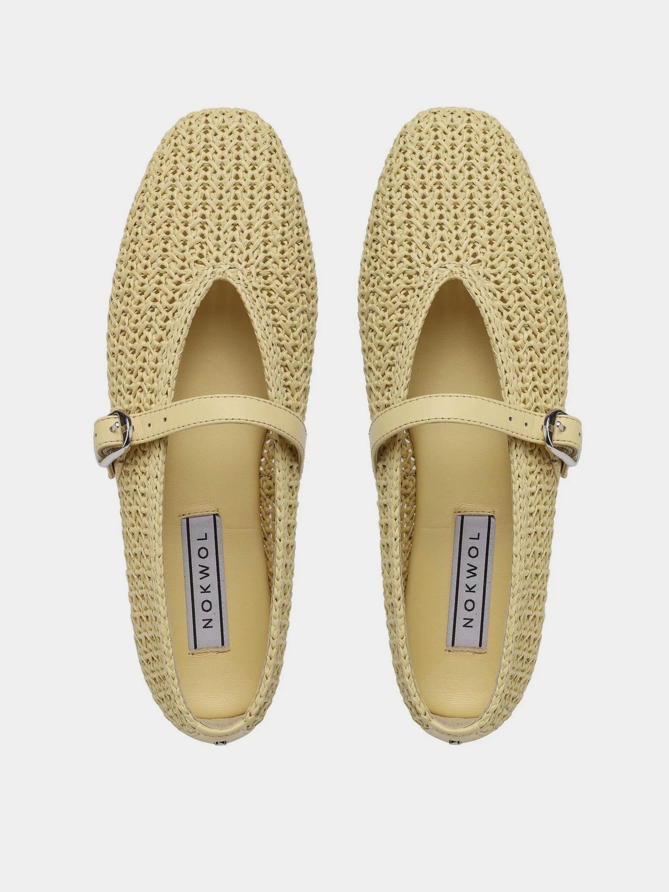 Туфли и лоферы Nokwol LOVA модель Lova Natural Raffia Туфли и лоферы Nokwol LOVA модель Lova Natural Raffia Фото
