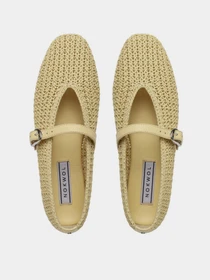 Туфли и лоферы Nokwol LOVA модель Lova Natural Raffia Фото