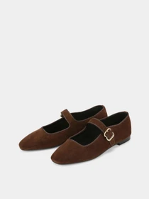 Туфли и лоферы Nokwol MASA модель Masa Brown Suede Фото
