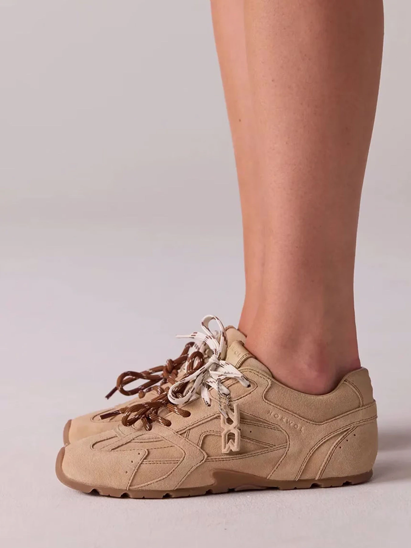 Кроссовки Nokwol ATLAS модель Atlas Beige Suede Кроссовки Nokwol ATLAS модель Atlas Beige Suede Фото