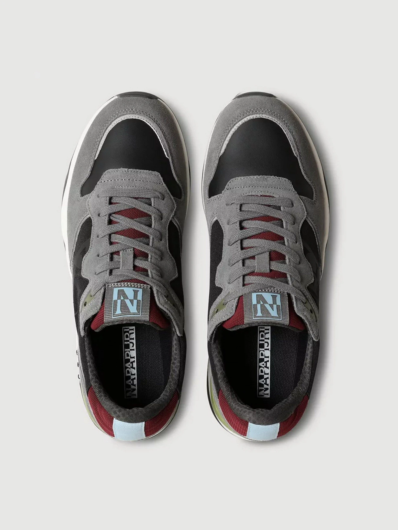 Кроссовки Napapijri Gray Leather модель NP0A4GCQZ021 Фото