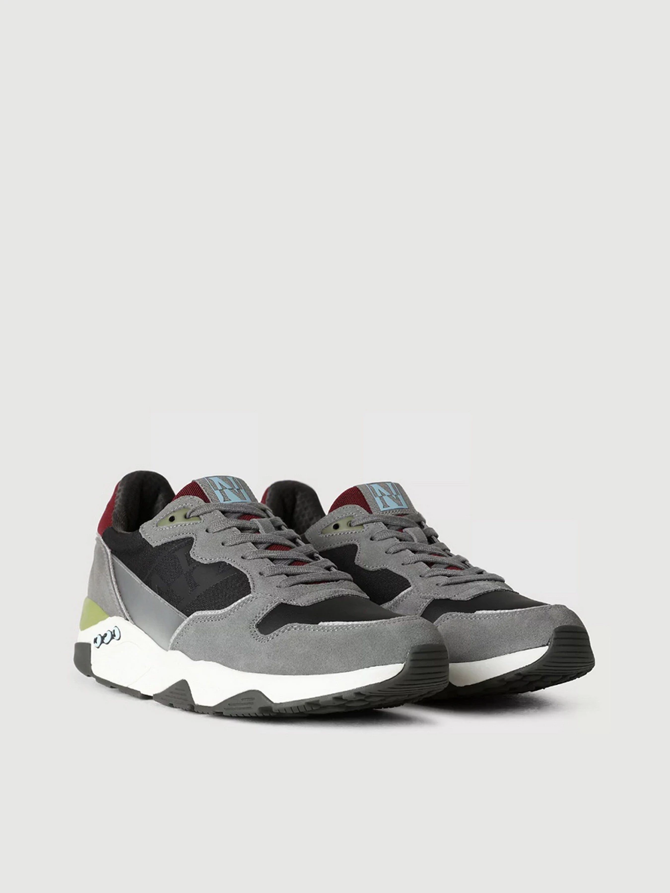Кроссовки Napapijri Gray Leather модель NP0A4GCQZ021 Фото