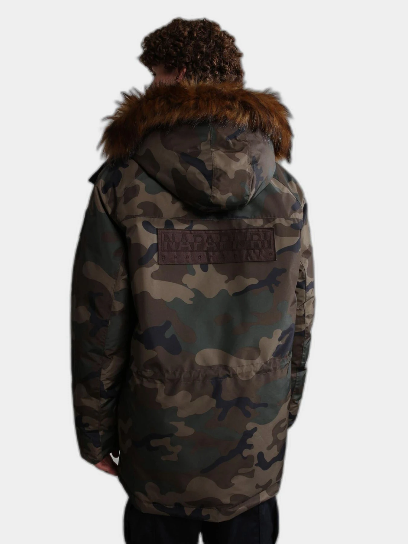 Куртки и дубленки Napapijri Epoch Camo & Fur модель NP0A4GM9F84S Фото