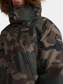 Куртки и дубленки Napapijri Epoch Camo & Fur модель NP0A4GM9F84S Фото