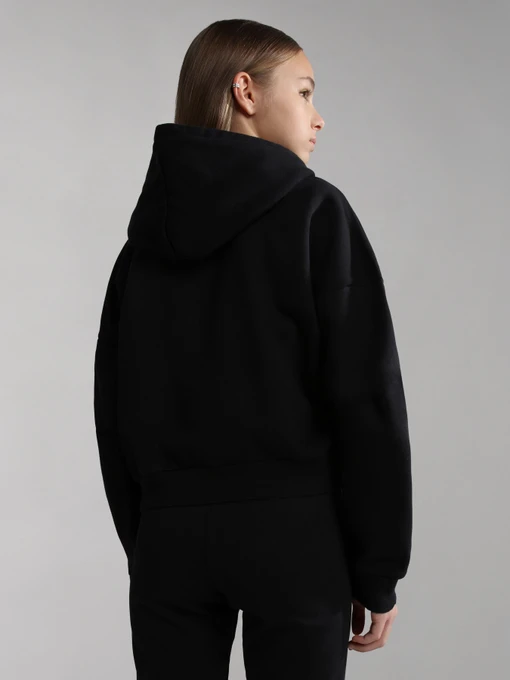 Бавовняне Дитяче Худі Napapijri Kg Burgee Crop фото 2