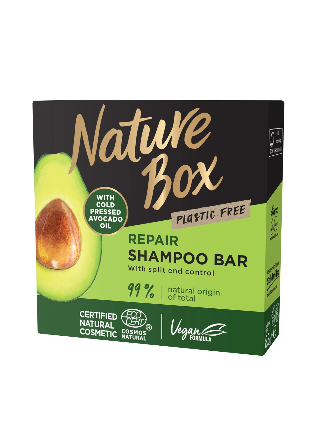 Твердий шампунь Nature Box модель 90443046 Твердий шампунь Nature Box модель 90443046 Фото