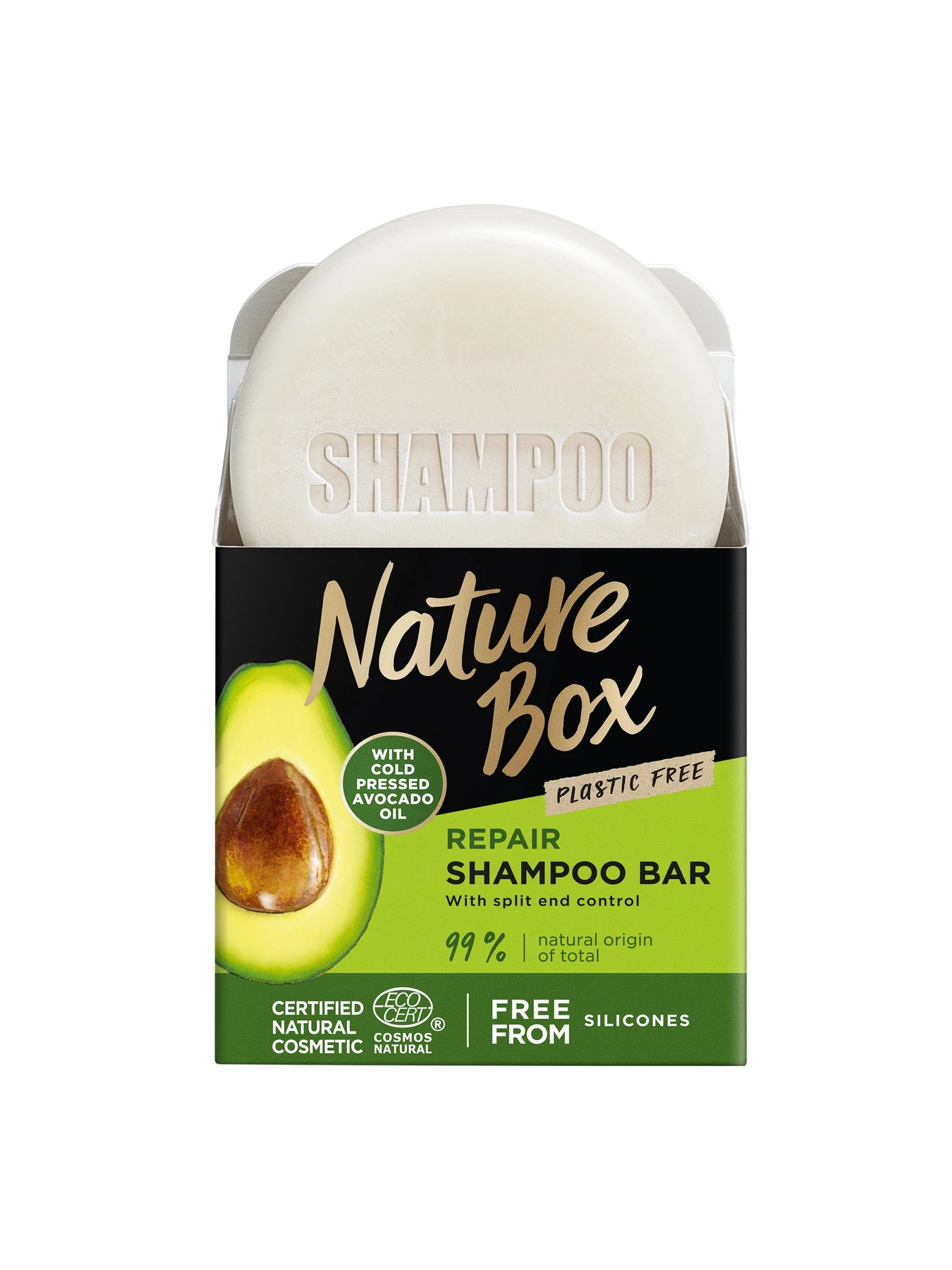 Твердий шампунь Nature Box модель 90443046 Твердий шампунь Nature Box модель 90443046 Фото