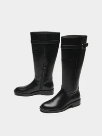 Черевики та чоботи M Wone IZA HI BUCKLE PU модель 01-346481 Фото