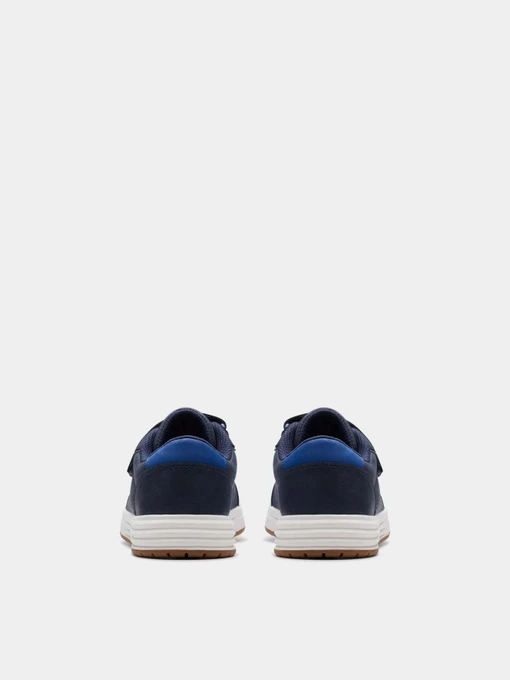 Шкіряні Дитячі Кеди низькі Clarks Urban Solo фото 3