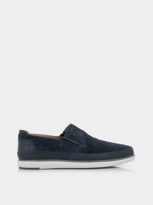 Слипоны и мокасины Clarks Bratton Step модель 26159692 Фото