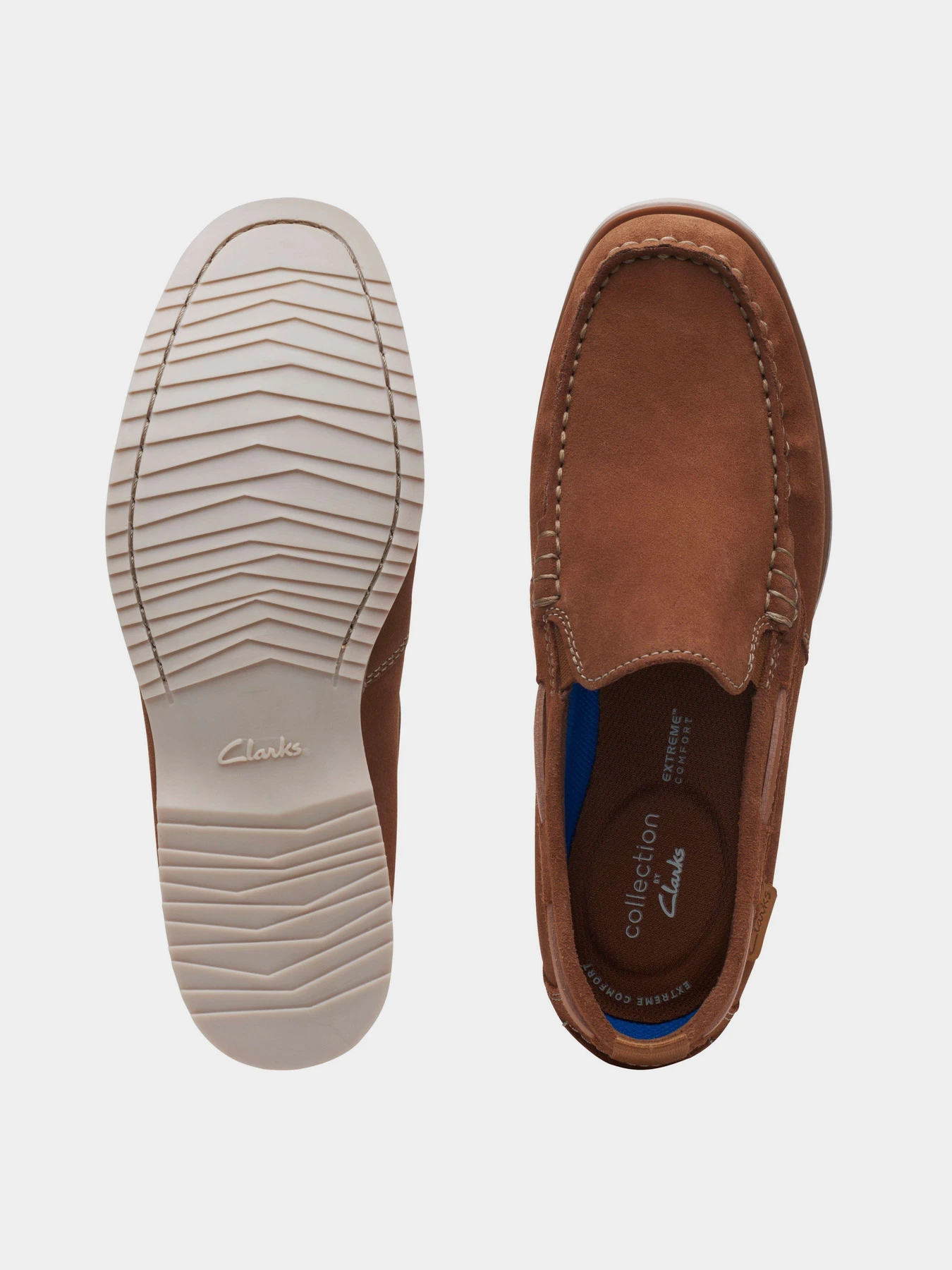 Сліпони та мокасини Clarks Noonan Step Cola Suede модель 26159474 Сліпони та мокасини Clarks Noonan Step Cola Suede модель 26159474 Фото