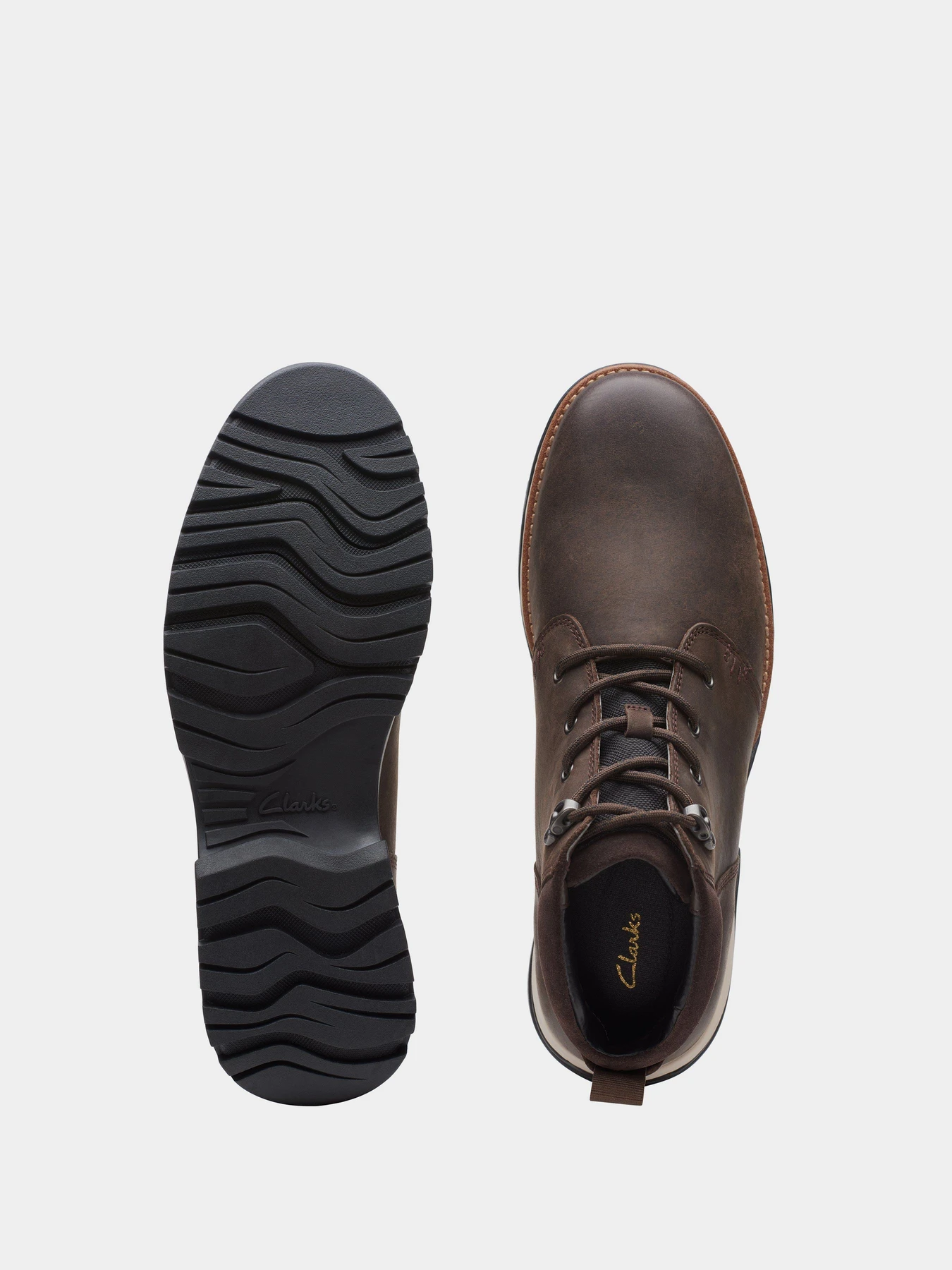 Ботинки и сапоги Clarks Clarks Topton Mid модель 26163262 Ботинки и сапоги Clarks Clarks Topton Mid модель 26163262 Фото