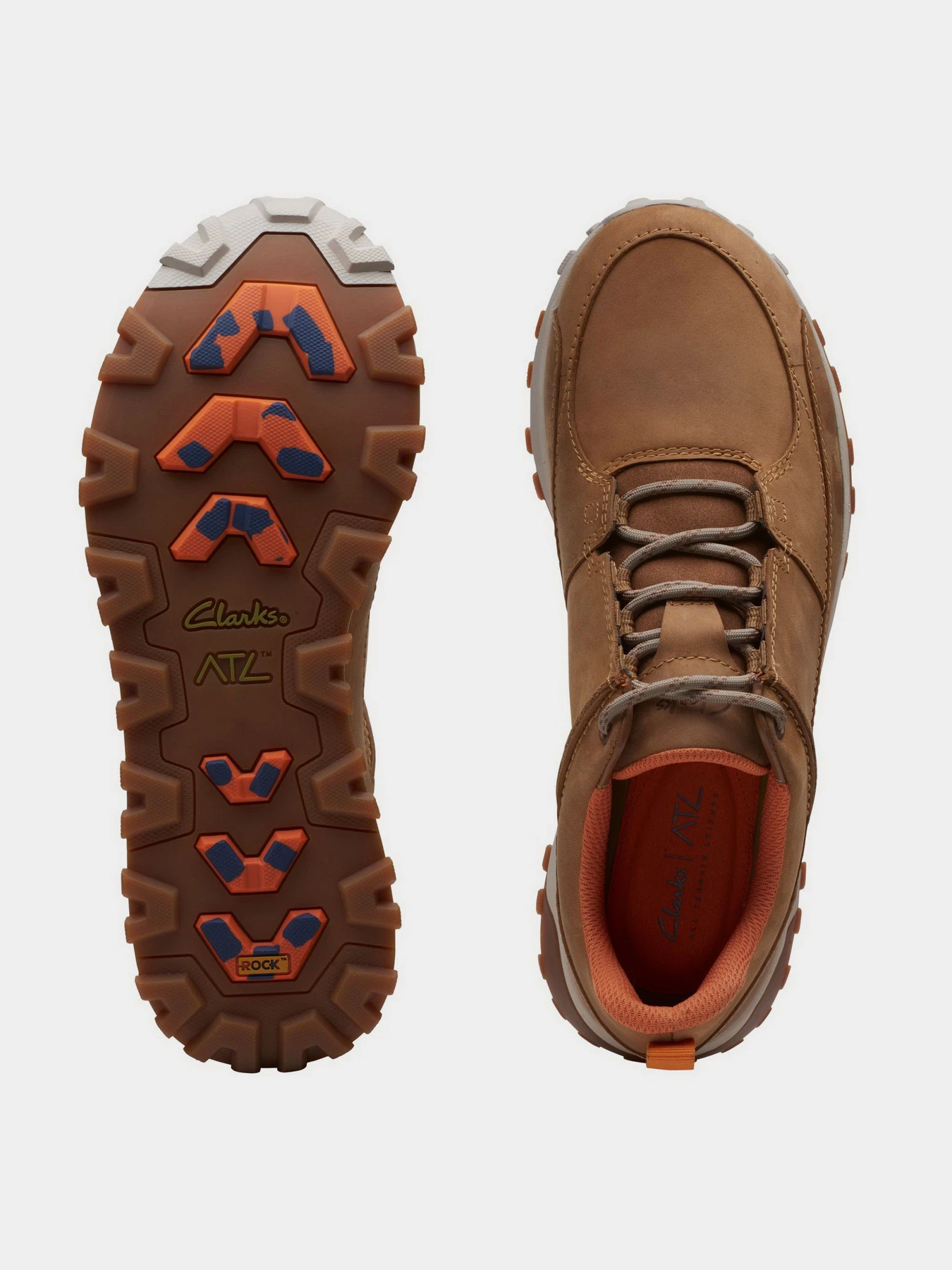 Кроссовки Clarks ATL Trek Run Tan модель 26168402 Фото