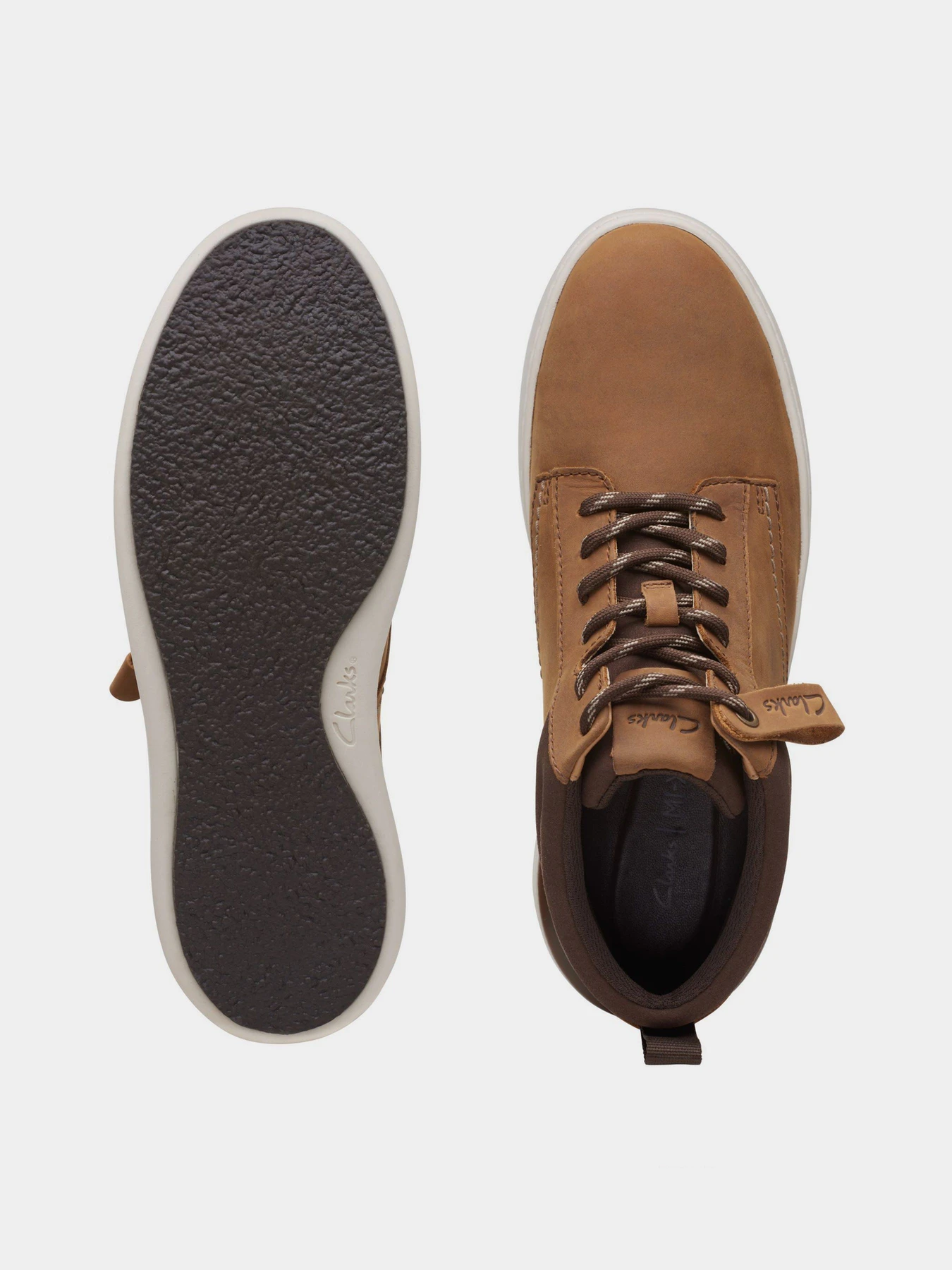 Ботинки и сапоги Clarks  Court Lite Mid Light Tan модель 26169132 Фото