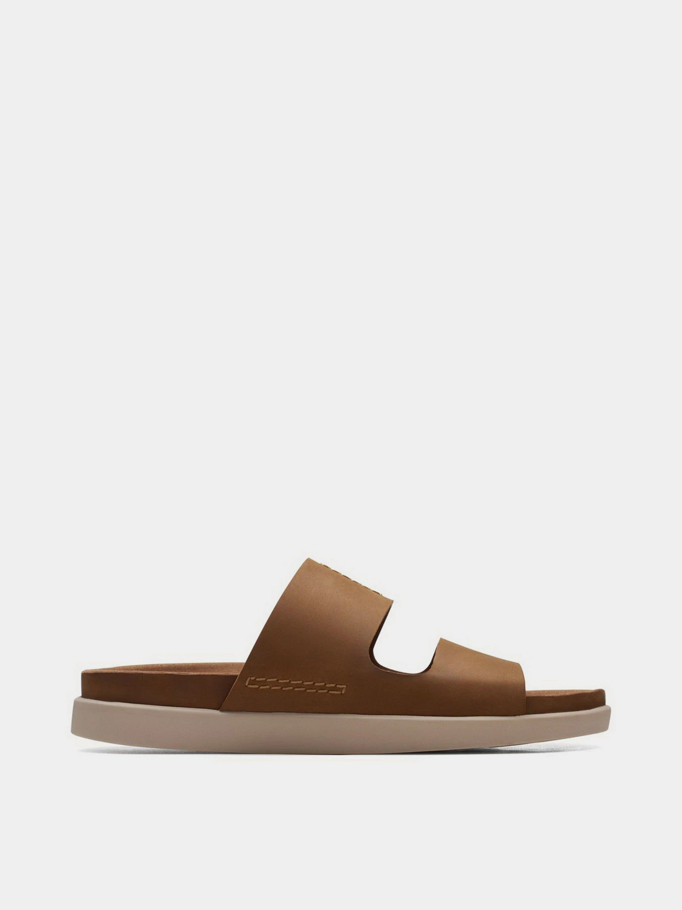 Шльопанці Clarks Sunder Coast Tan Leather модель 26170947 Шльопанці Clarks Sunder Coast Tan Leather модель 26170947 Фото