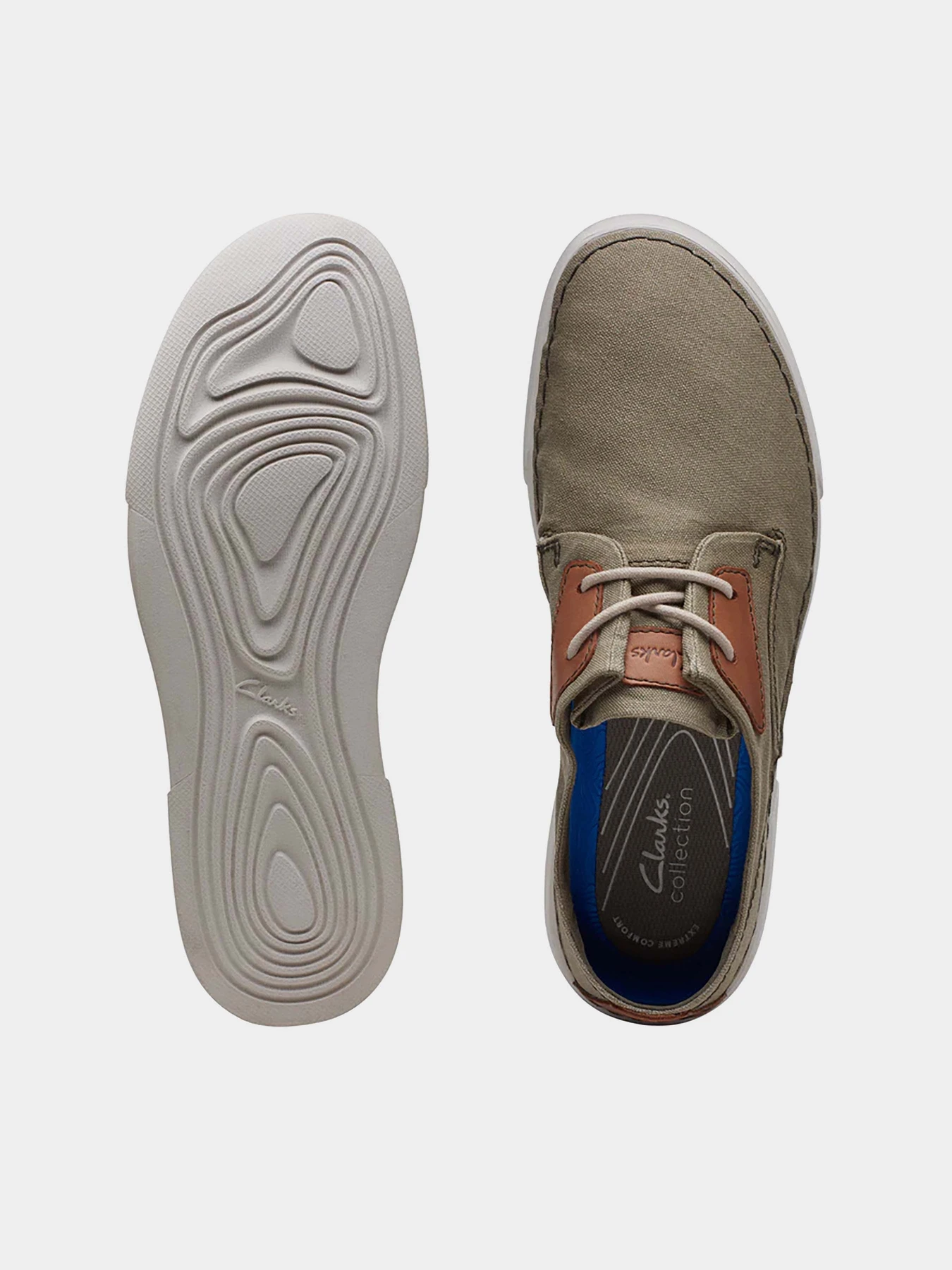 Кеды Clarks Gereld Tie модель 26171669 Фото