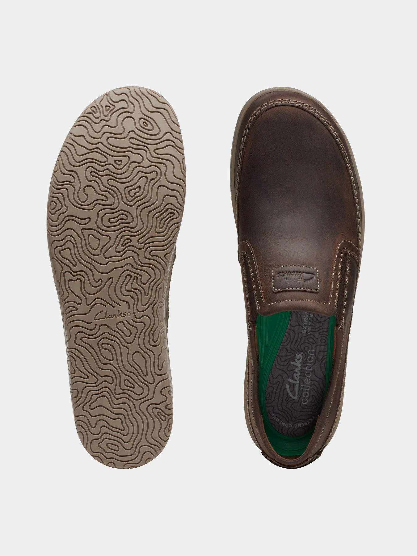 Сліпони та мокасини Clarks Hodson Step модель 26172158 Фото