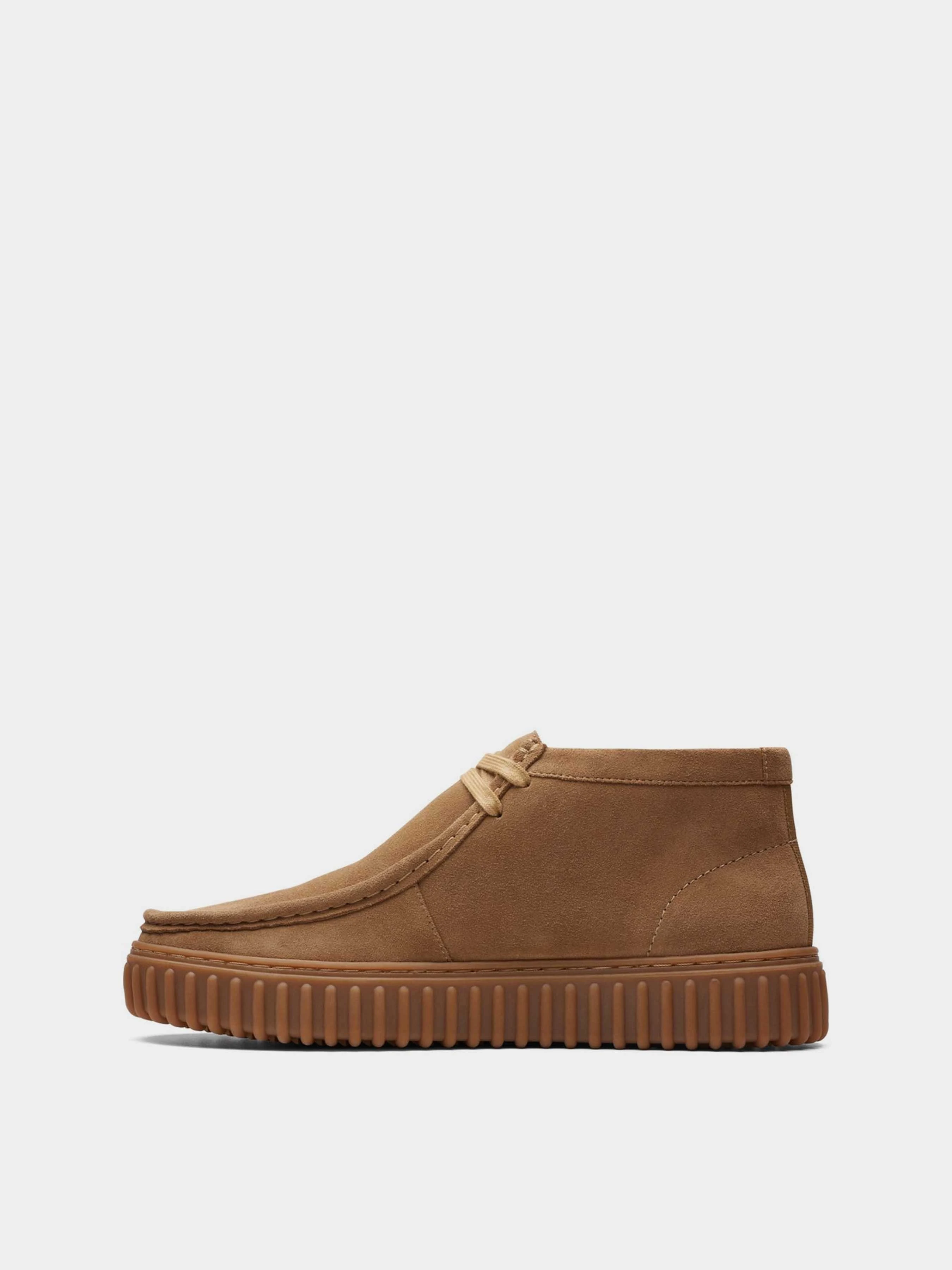 Замшеві Чоловічі Черевики Clarks Torhill Hi фото 2