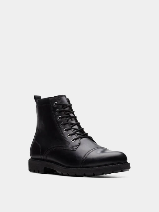 Шкіряні Чоловічі Черевики Clarks Batcombe Cap фото 2