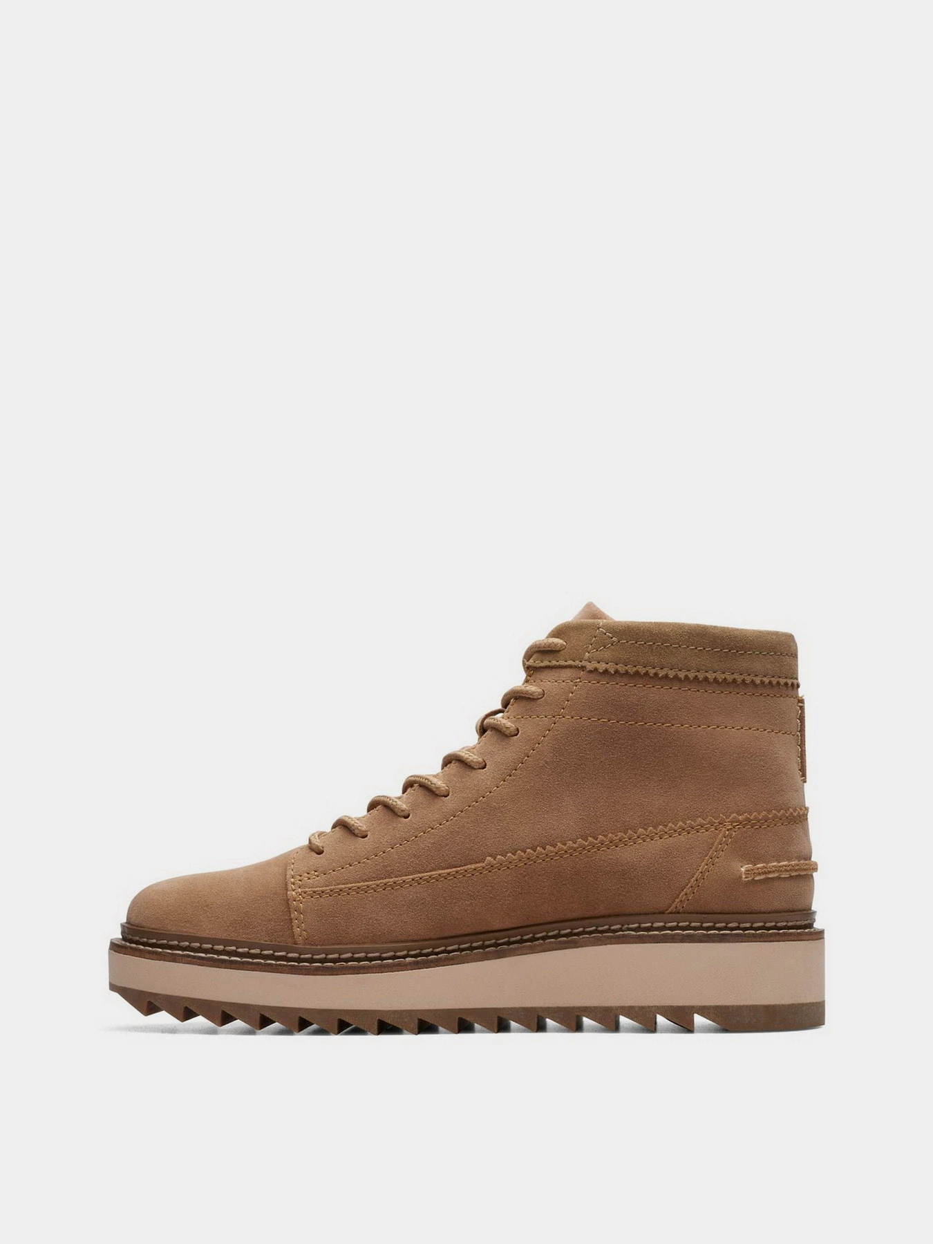 Ботинки и сапоги Clarks Clarkhill Hi Light Tan Suede модель 26173447 Фото