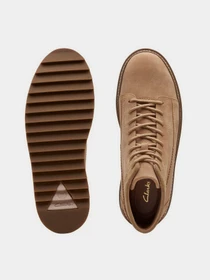 Ботинки и сапоги Clarks Clarkhill Hi Light Tan Suede модель 26173447 Фото