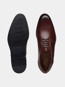Туфли и лоферы Clarks Craft Arlo Lace British Tan модель 26173849 Фото