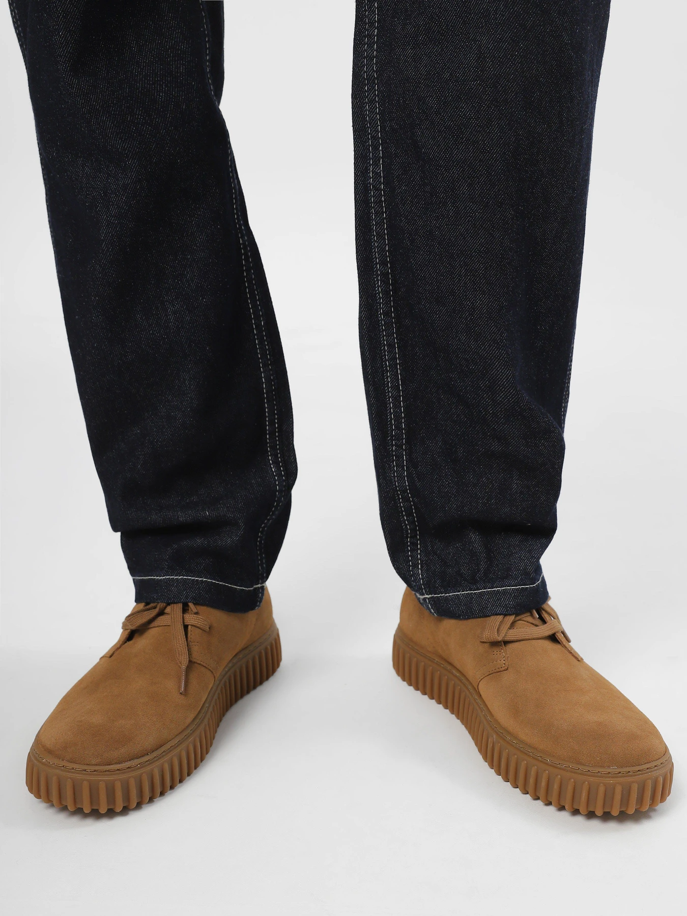 Ботинки и сапоги Clarks Torhill DB Cognac Suede модель 26173466 Ботинки и сапоги Clarks Torhill DB Cognac Suede модель 26173466 Фото