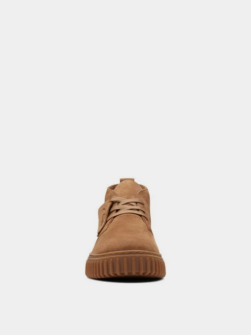 Замшеві Чоловічі Черевики Clarks Torhill DB Cognac Suede фото 3