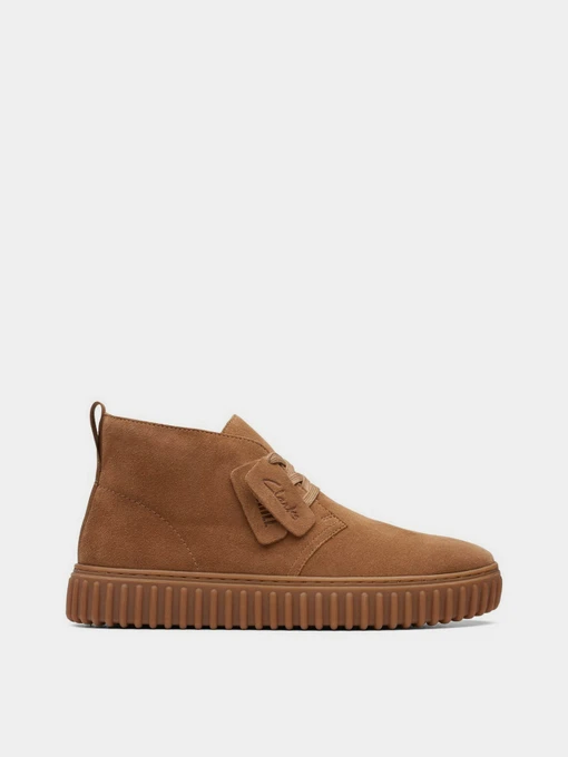 Ботинки и сапоги Clarks Torhill DB Cognac Suede модель 26173466 Фото