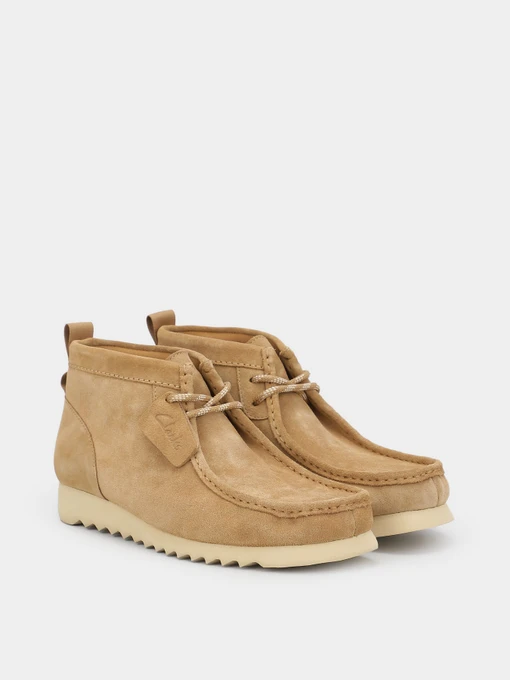 Замшеві Чоловічі Черевики Clarks Wallabee2 Ftre фото 3